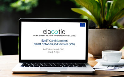ELASTIC Project Insights Shared at SNS Call 2 Webinar by Prof. Sotiris Ioannidis from TUC