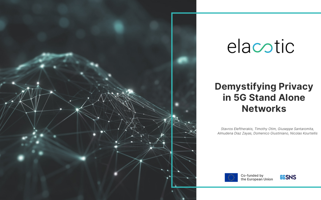 Demystifying Privacy in 5G Stand Alone Networks – New Research Publication