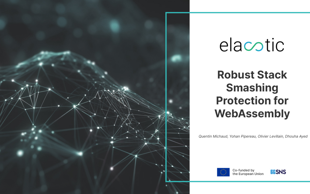 New Publication: Robust Stack Smashing Protection for WebAssembly