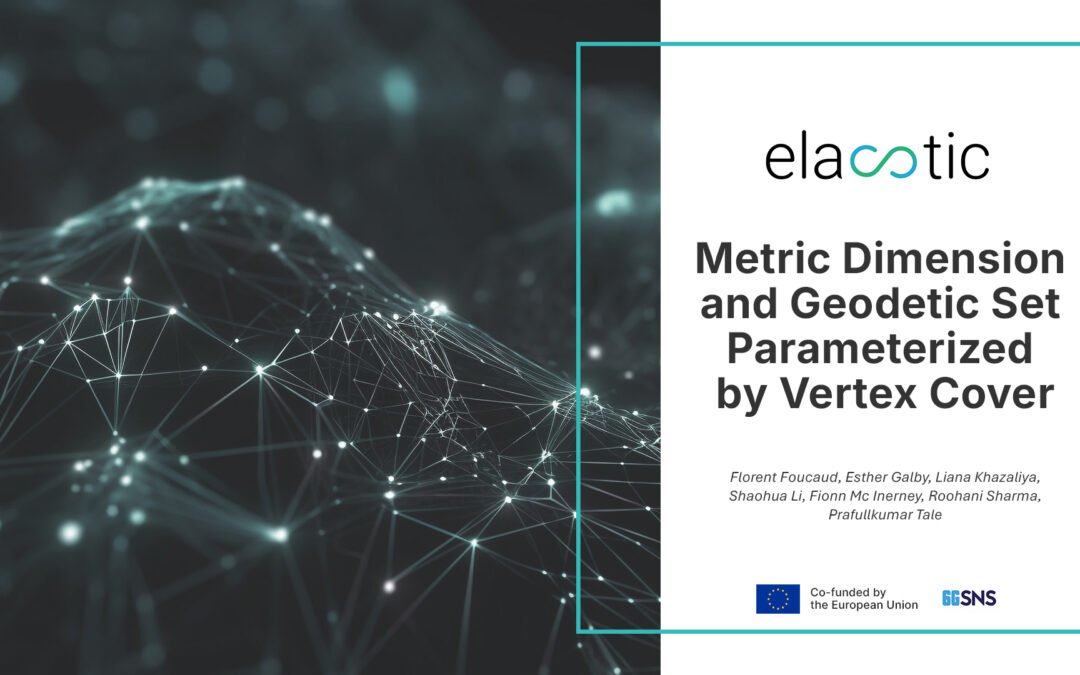 New publication on Metric Dimension and Geodetic Set accepted at STACS 2025